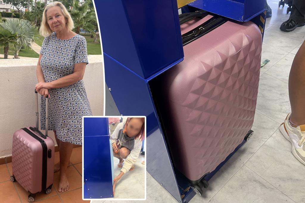 An airline checked my large carry-on bag - but hot young passengers with the same luggage were let go